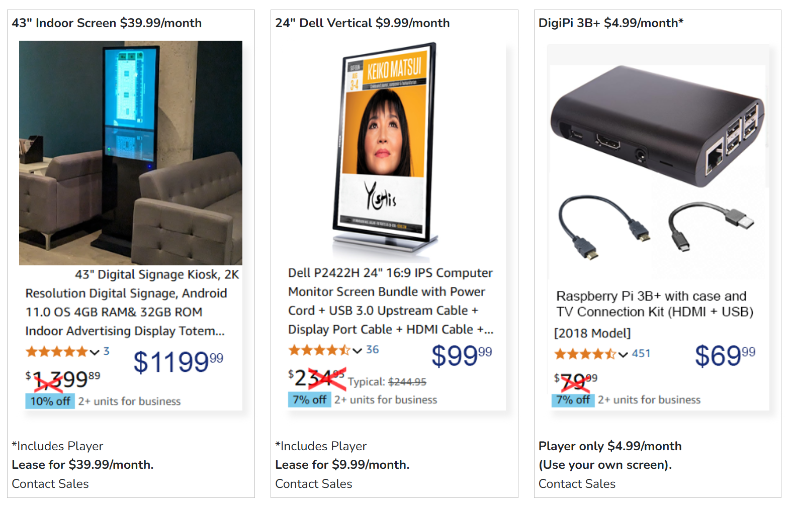 Digital Signage Hardware